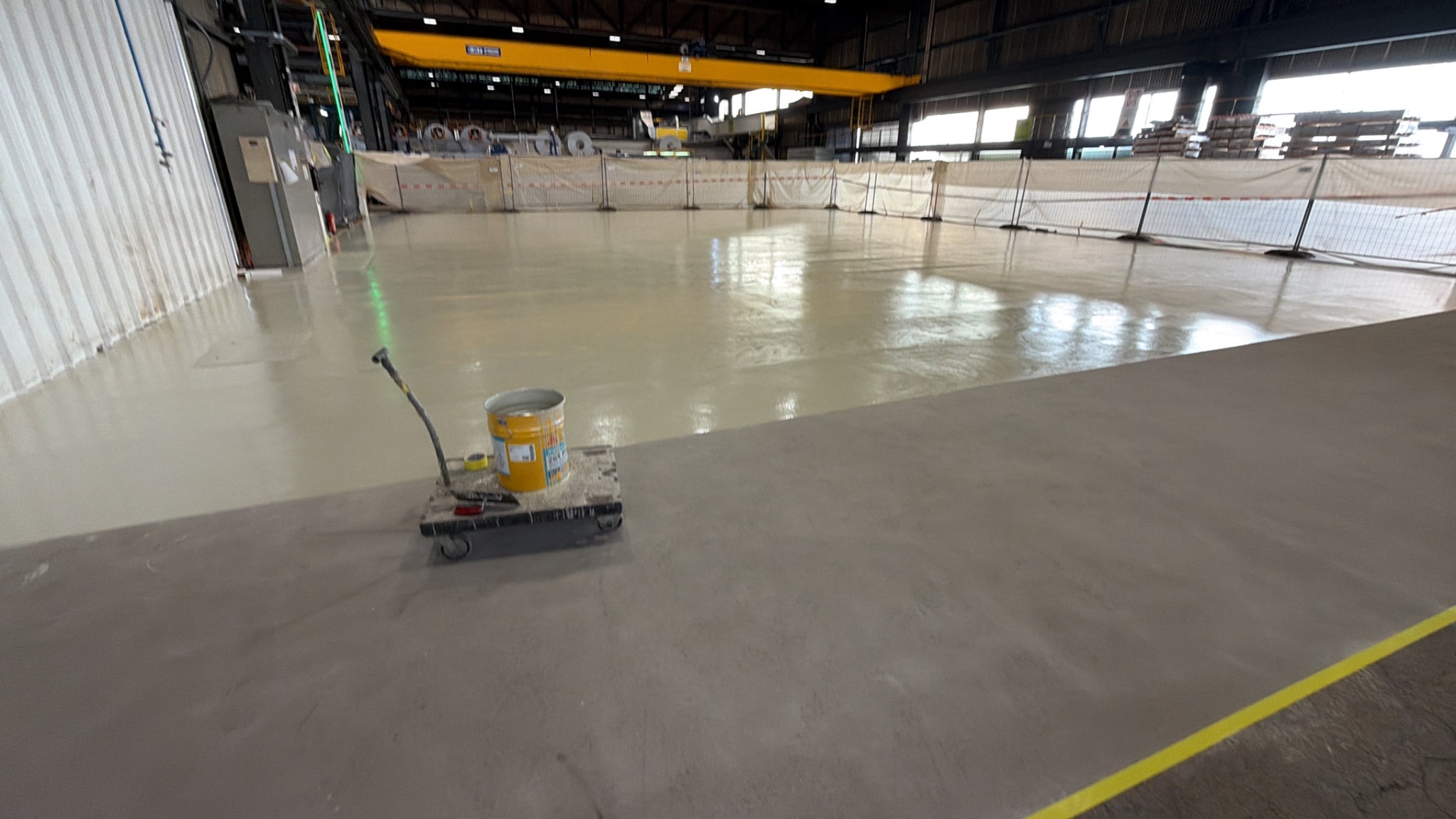 Novelis - Plance ancienne laser 5 - Réfection de sol résine — Après (1)